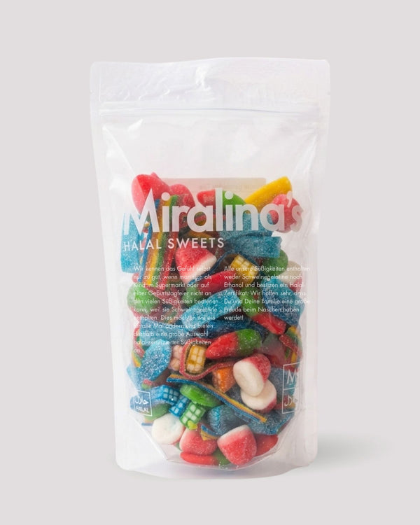 Halal zure snoepdoos (4 kg) met 30% korting