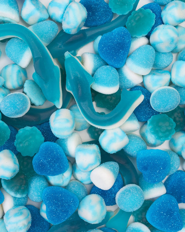 Zak met blauwe mix (500 g)