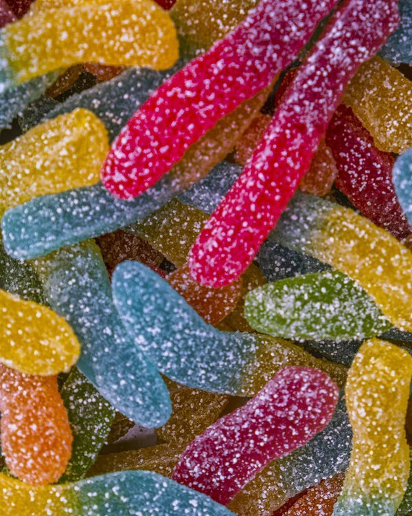 Zure wormen (500 g)